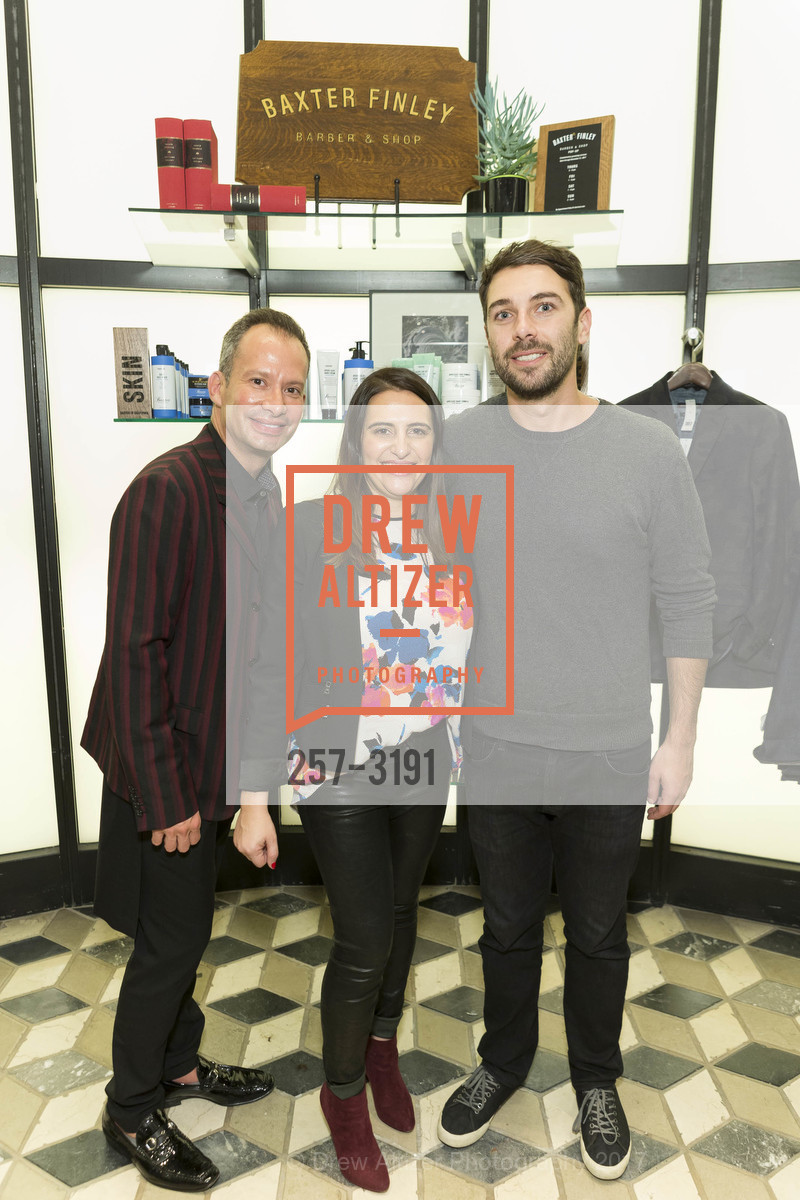 Philip Zamudio, Yasmin Dastmalchi, Irvin Slobodskaya, Banana Republic x Baxter of California Pop Up Party, Banana Republic. 256 Grant Avenue, November 30th, 2017, Photo #257-3191 Philip Zamudio, Yasmin Dastmalchi, Irvin Slobodskaya, Photo #257-3191