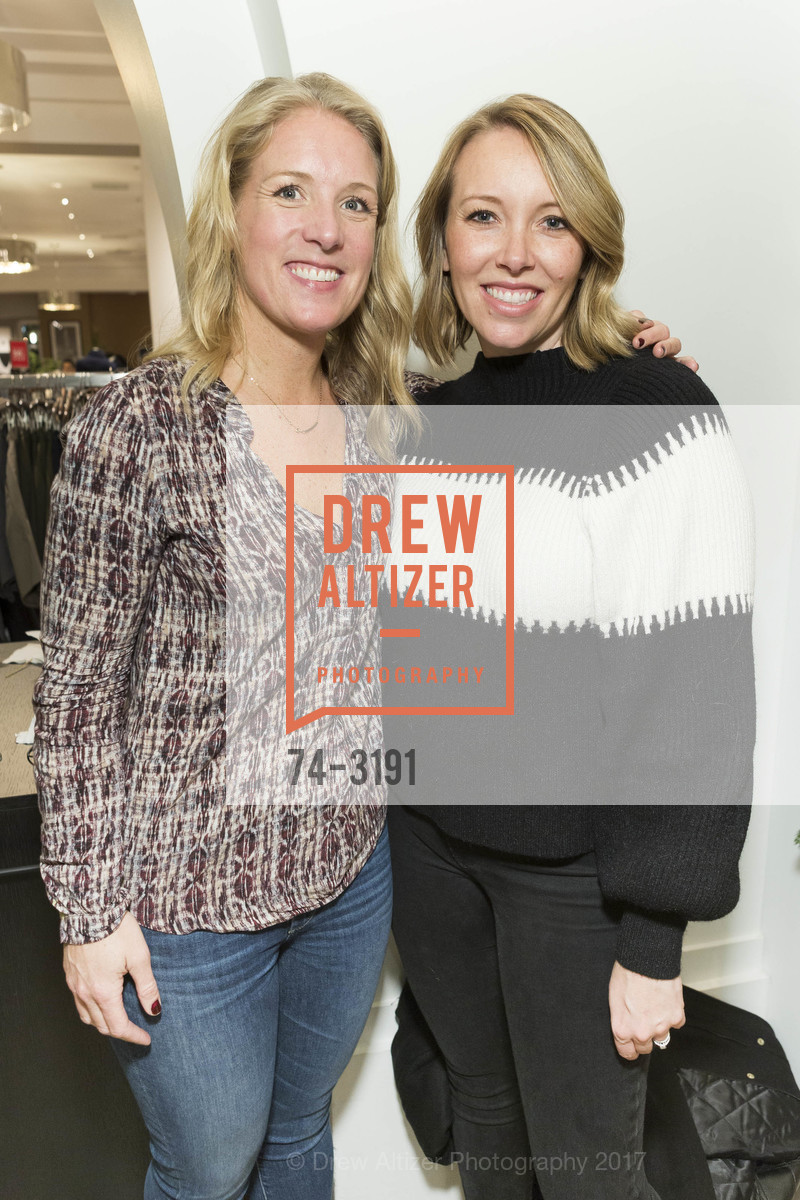 Rebecca Bogue, Liz Nunan, Banana Republic x Baxter of California Pop Up Party, Banana Republic. 256 Grant Avenue, November 30th, 2017, Photo #74-3191 Rebecca Bogue, Liz Nunan, Photo #74-3191