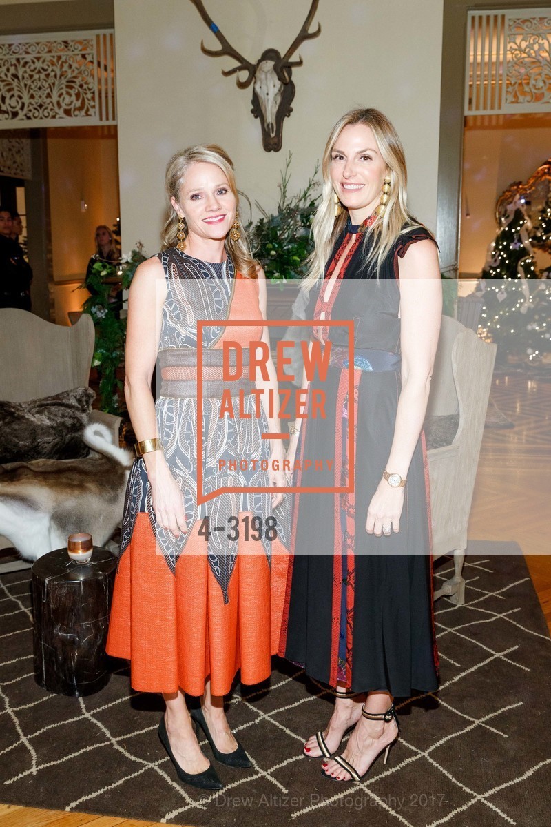 Camille Marks, Libby Ornani, Jingle and Mingle 2017, General's Residence, Upper Fort Mason. 1 Fort Mason, November 30th, 2017, Photo #4-3198 Camille Marks, Libby Ornani, Photo #4-3198