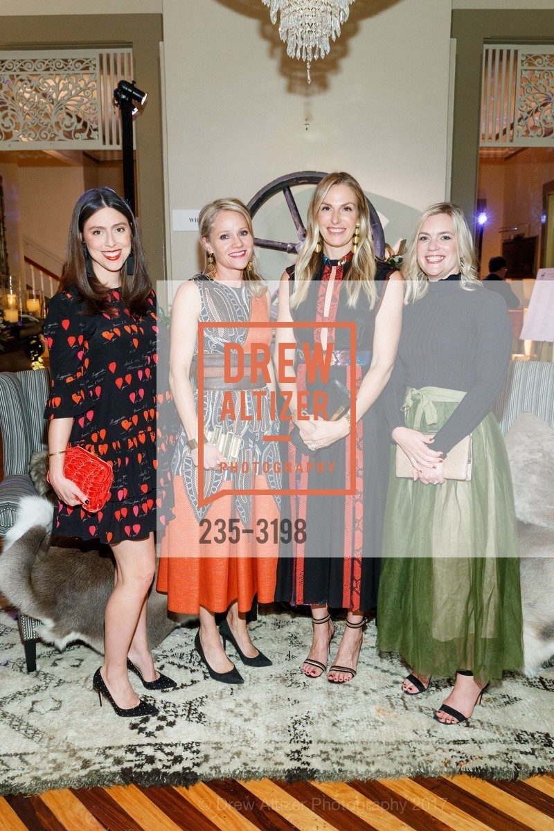 Alex Marchetti, Camille Marks, Libby Ornani, Farell McElveen, Jingle and Mingle 2017, General's Residence, Upper Fort Mason. 1 Fort Mason, November 30th, 2017, Photo #235-3198 Alex Marchetti, Camille Marks, Libby Ornani, Farell McElveen, Photo #235-3198