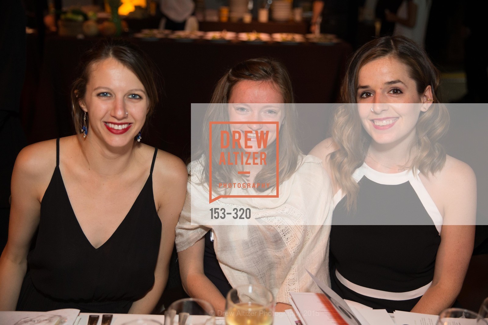 Kate Schaff, Maddy Traynor, Jessica Bronson, Gucci & Vogue Dinner, SF- Marin Food Bank. SF- Marin Food Bank, . 900 Pennsylvania Ave, September 26th, 2015, Photo #153-320 Kate Schaff, Maddy Traynor, Jessica Bronson, Photo #153-320