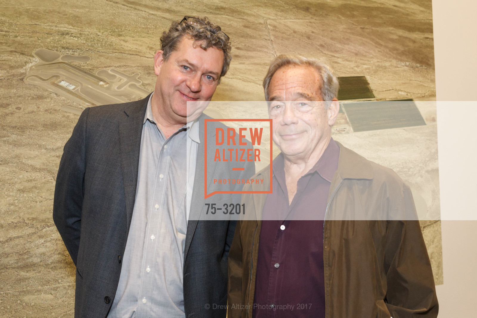 Gordon Knox, John Sanger, Isaac Julien "Playtime" Opening Reception at Fort Mason Center for Arts and Culture, Fort Mason Center for Arts & Culture. 2 Marina Blvd., San Francisco, CA 94123, November 30th, 2017, Photo #75-3201 Gordon Knox, John Sanger, Photo #75-3201