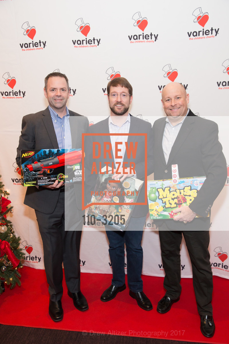 John Green, Travis Croft, Jason Summers, Toys for Tots 2017, St. Regis Ballroom. 125 3rd Street, December 3rd, 2017, Photo #110-3205 John Green, Travis Croft, Jason Summers, Photo #110-3205