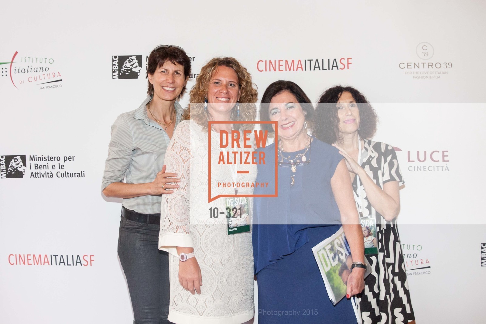 Franca Cavallaro, Marta Rigalza, Amelia Antonucci, Francesca Gaspari, Gucci & Vogue Dinner, The Castro Theater. The Castro Theater, . 429 Castro Street, September 26th, 2015, Photo #10-321 Franca Cavallaro, Marta Rigalza, Amelia Antonucci, Francesca Gaspari, Photo #10-321