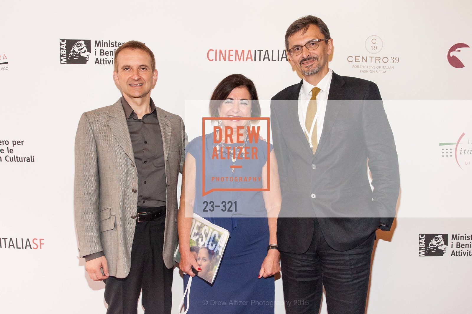 Mauro Battocchi, Amelia Antonucci, Paolo Barlera, Vittorio De Sica- A film series, The Castro Theater. 429 Castro Street, September 26th, 2015,Drew Altizer, Drew Altizer Photography, full-service agency, private events, San Francisco photographer, photographer california