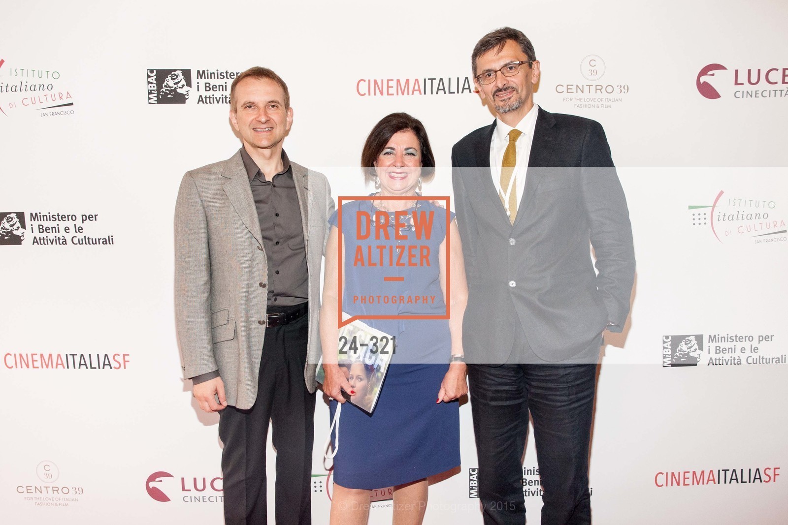 Mauro Battocchi, Amelia Antonucci, Paolo Barlera, Vittorio De Sica- A film series, The Castro Theater. 429 Castro Street, September 26th, 2015,Drew Altizer, Drew Altizer Photography, full-service agency, private events, San Francisco photographer, photographer california