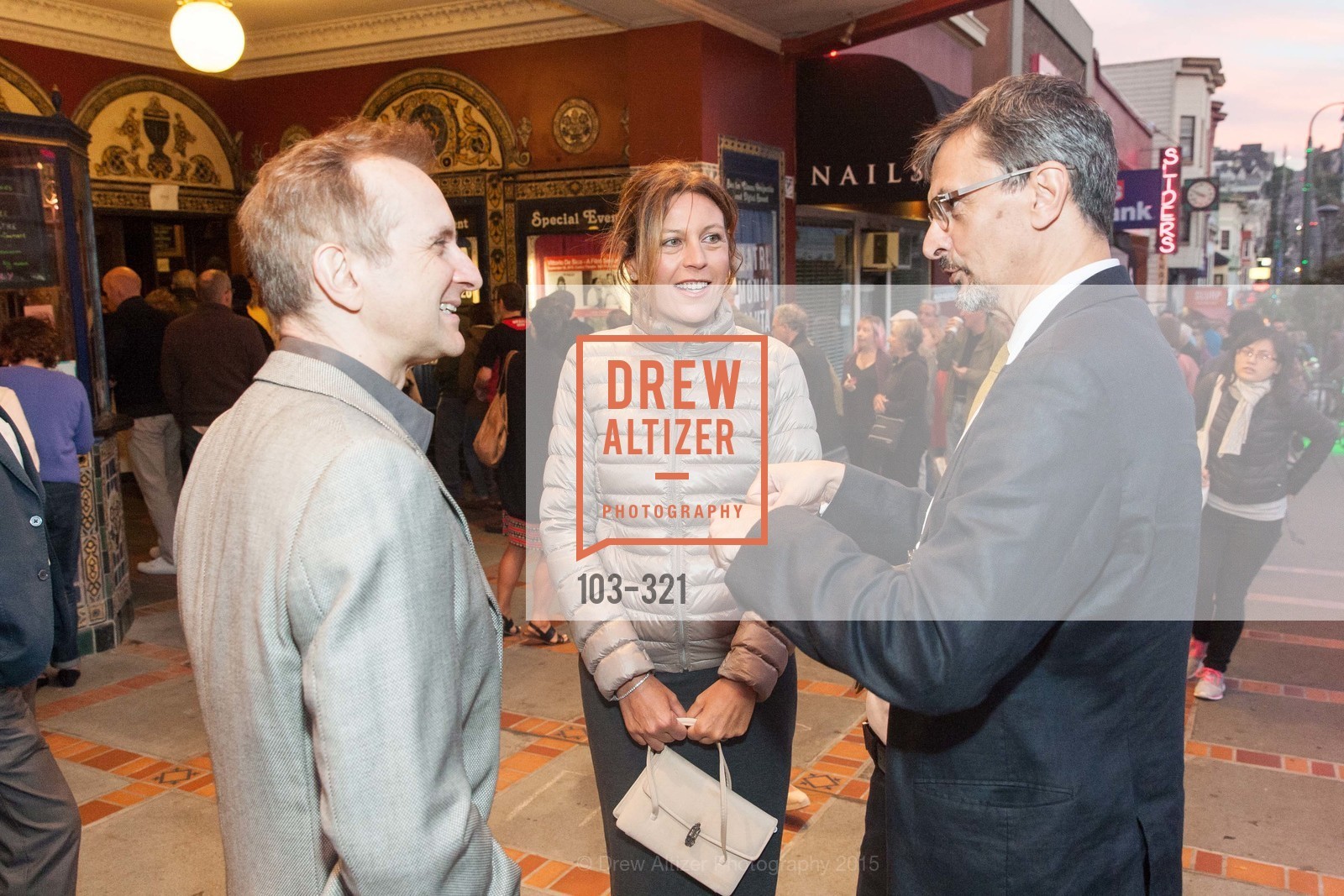 Mauro Battocchi, Camilla Cormanni, Paolo Barlera, Vittorio De Sica- A film series, The Castro Theater. 429 Castro Street, September 26th, 2015,Drew Altizer, Drew Altizer Photography, full-service agency, private events, San Francisco photographer, photographer california