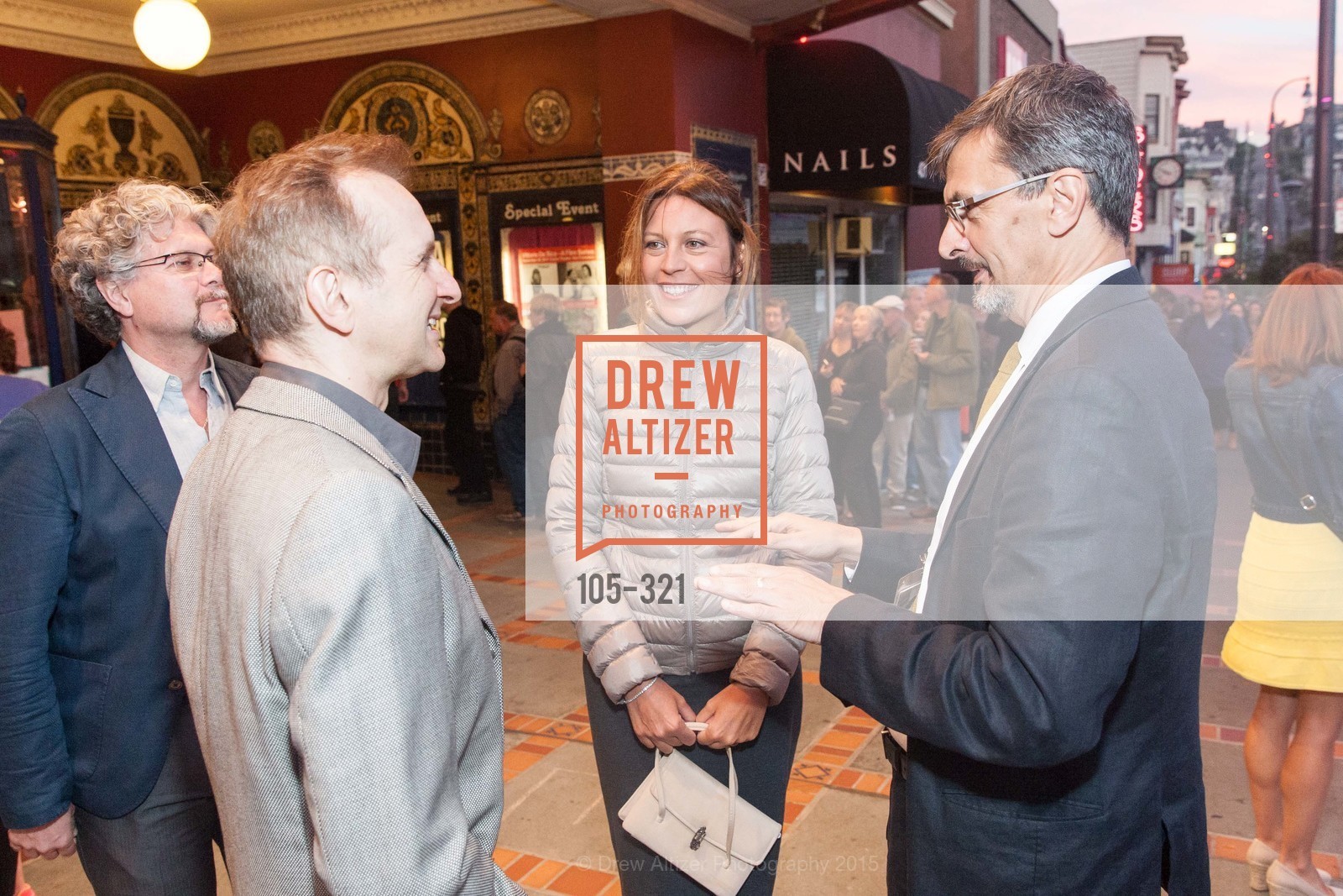 Mauro Battocchi, Camilla Cormanni, Paolo Barlera, Vittorio De Sica- A film series, The Castro Theater. 429 Castro Street, September 26th, 2015,Drew Altizer, Drew Altizer Photography, full-service event agency, private events, San Francisco photographer, photographer California