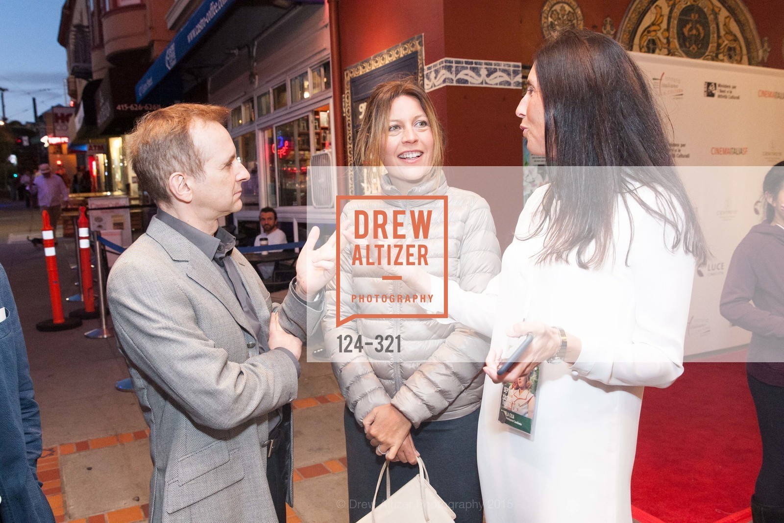 Mauro Battocchi, Camilla Cormanni, Daniela Cilia, Vittorio De Sica- A film series, The Castro Theater. 429 Castro Street, September 26th, 2015,Drew Altizer, Drew Altizer Photography, full-service event agency, private events, San Francisco photographer, photographer California