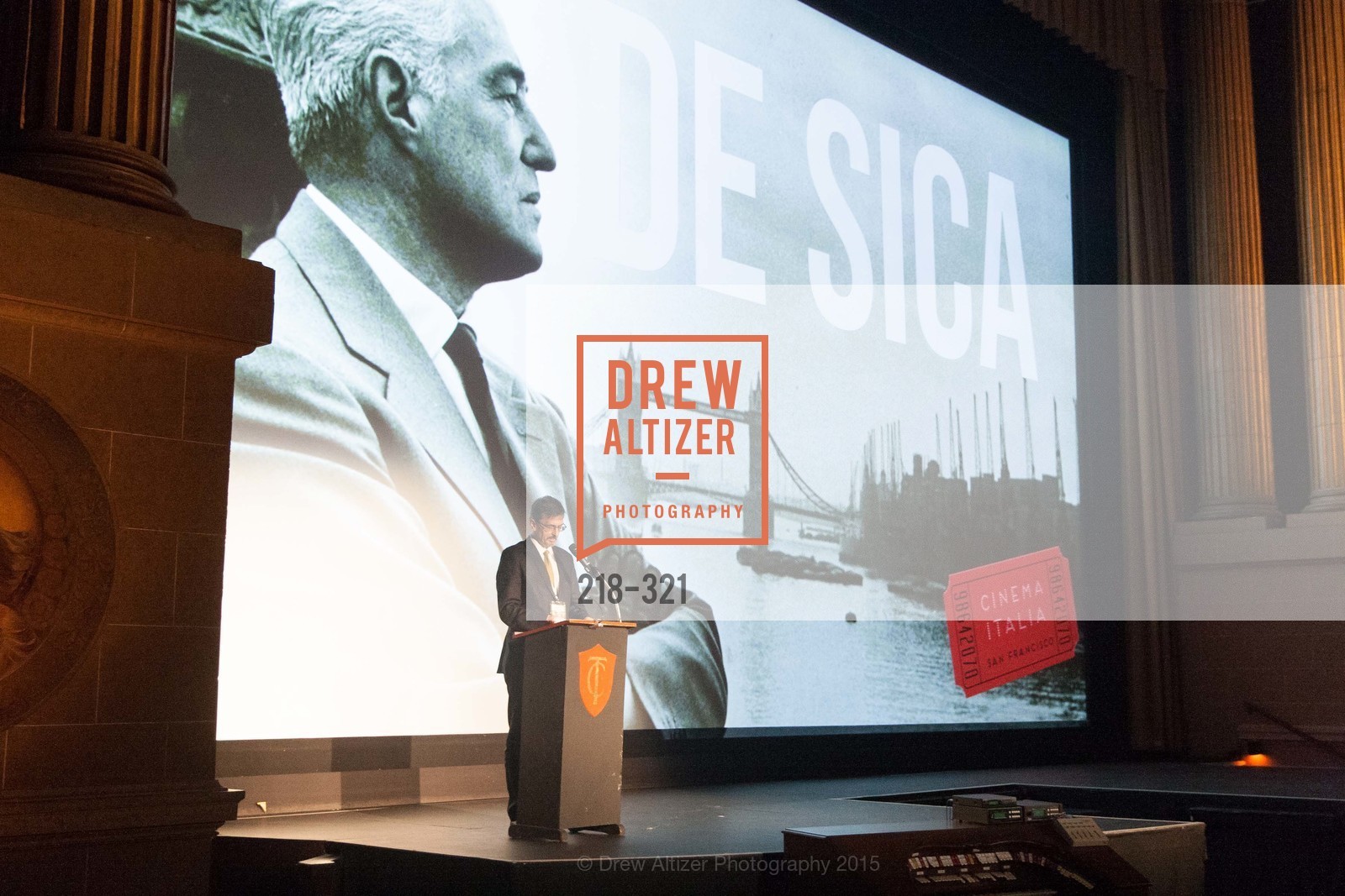 Atmosphere, Vittorio De Sica- A film series, The Castro Theater. 429 Castro Street, September 26th, 2015,Drew Altizer, Drew Altizer Photography, full-service event agency, private events, San Francisco photographer, photographer California
