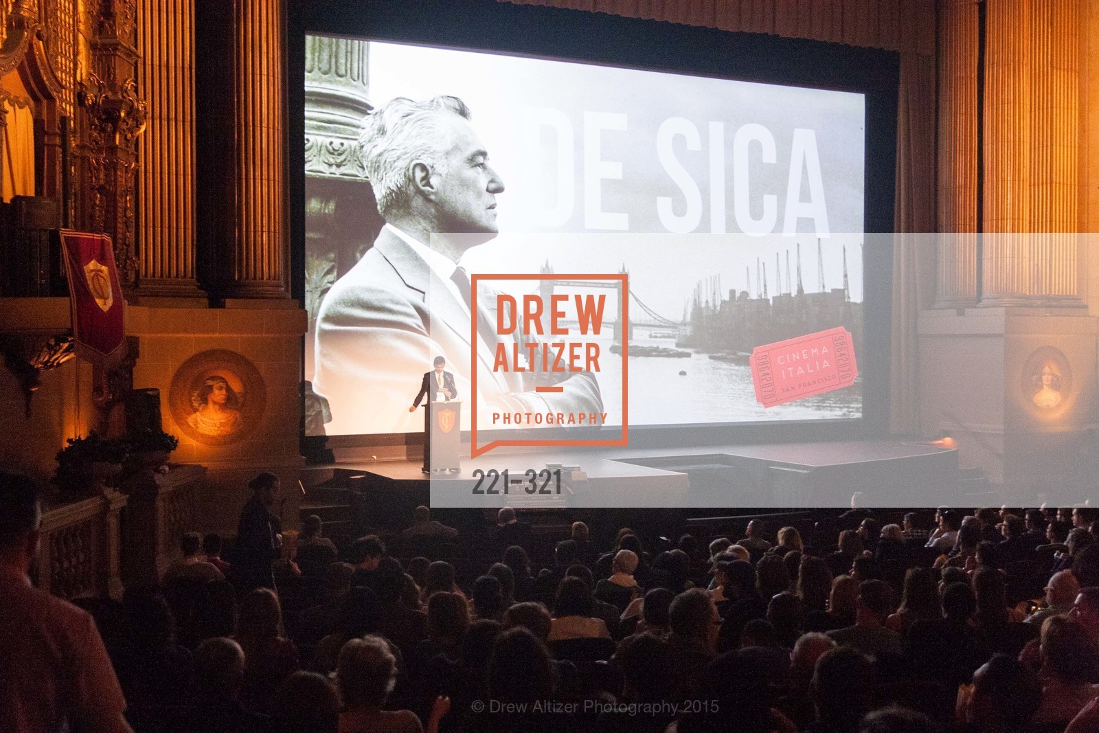 Atmosphere, Vittorio De Sica- A film series, The Castro Theater. 429 Castro Street, September 26th, 2015,Drew Altizer, Drew Altizer Photography, full-service agency, private events, San Francisco photographer, photographer california