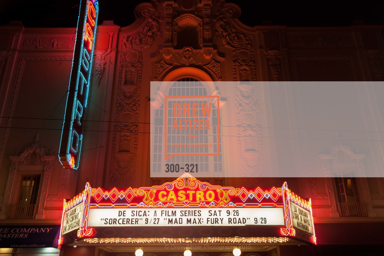Atmosphere, Vittorio De Sica- A film series, The Castro Theater. 429 Castro Street, September 26th, 2015,Drew Altizer, Drew Altizer Photography, full-service agency, private events, San Francisco photographer, photographer california