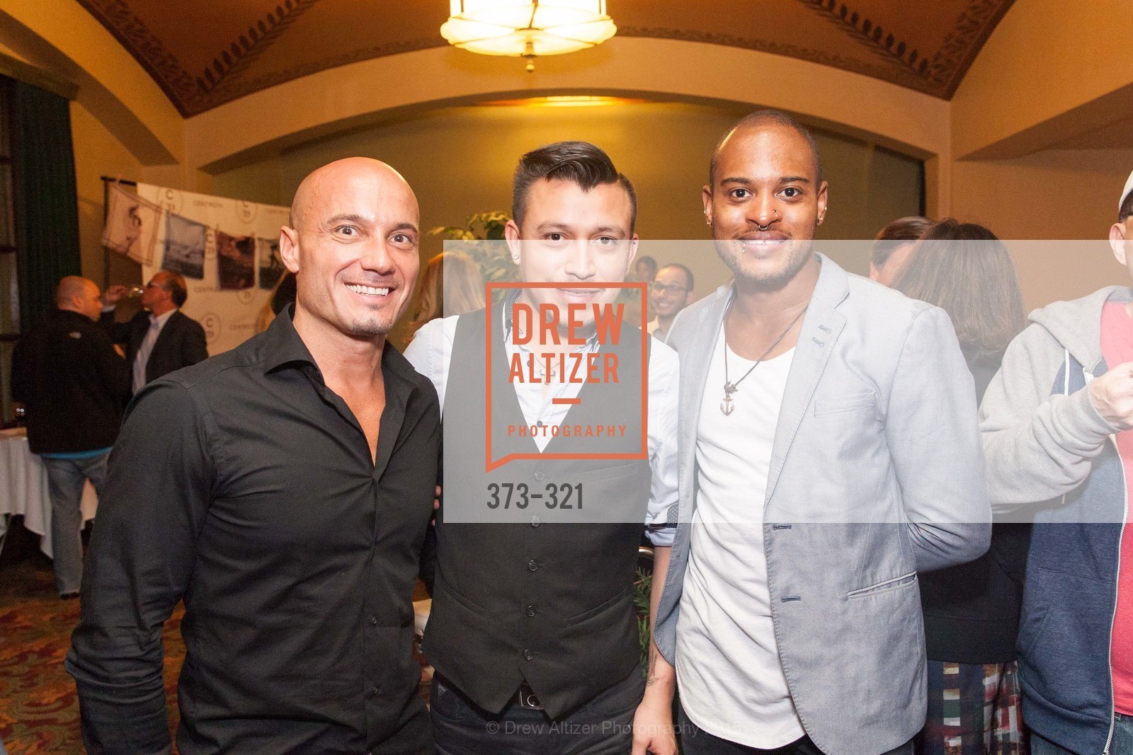 Alessandro Campitelli, Fauro Peralta, Princeton Miller, Gucci & Vogue Dinner, The Castro Theater. The Castro Theater, . 429 Castro Street, September 26th, 2015, Photo #373-321 Alessandro Campitelli, Fauro Peralta, Princeton Miller, Photo #373-321