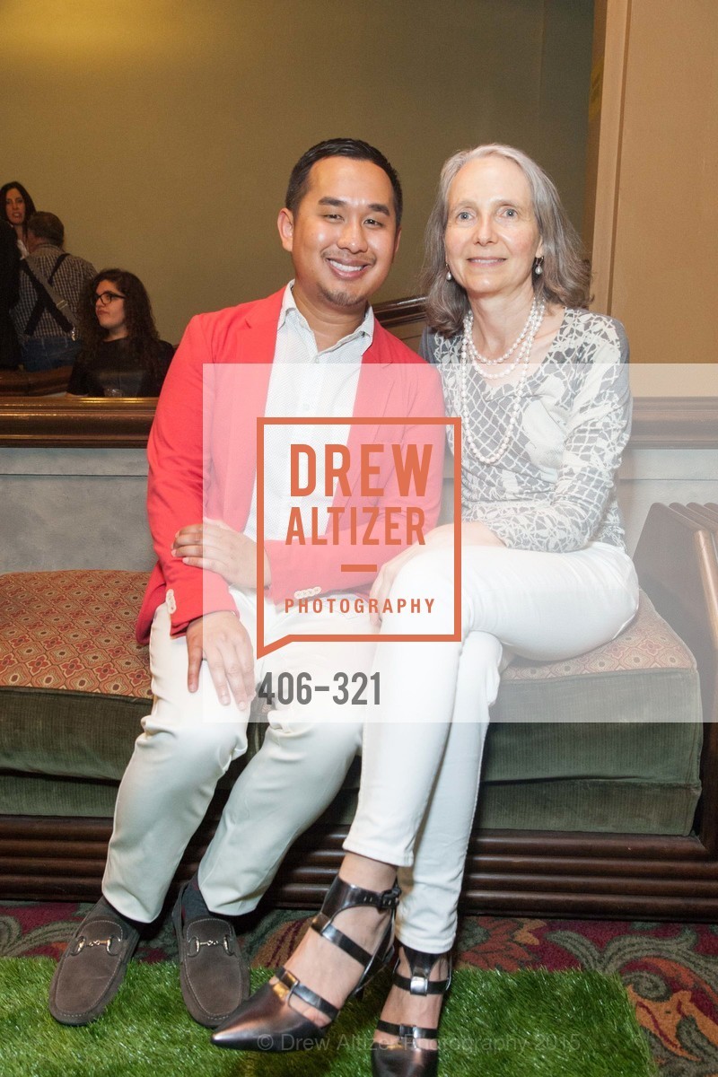 Sophoan Sorn, Francesca Bannerman, Gucci & Vogue Dinner, The Castro Theater. The Castro Theater, . 429 Castro Street, September 26th, 2015, Photo #406-321 Sophoan Sorn, Francesca Bannerman, Photo #406-321