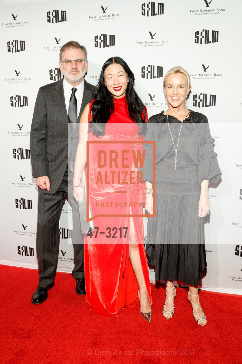 Noah Cowan, Sonya Yu, Heidi Fisher, SFFILM Awards Night 2017, Palace of Fine Arts. 3301 Lyon Street, December 5th, 2017, Photo #47-3217 Noah Cowan, Sonya Yu, Heidi Fisher, Photo #47-3217