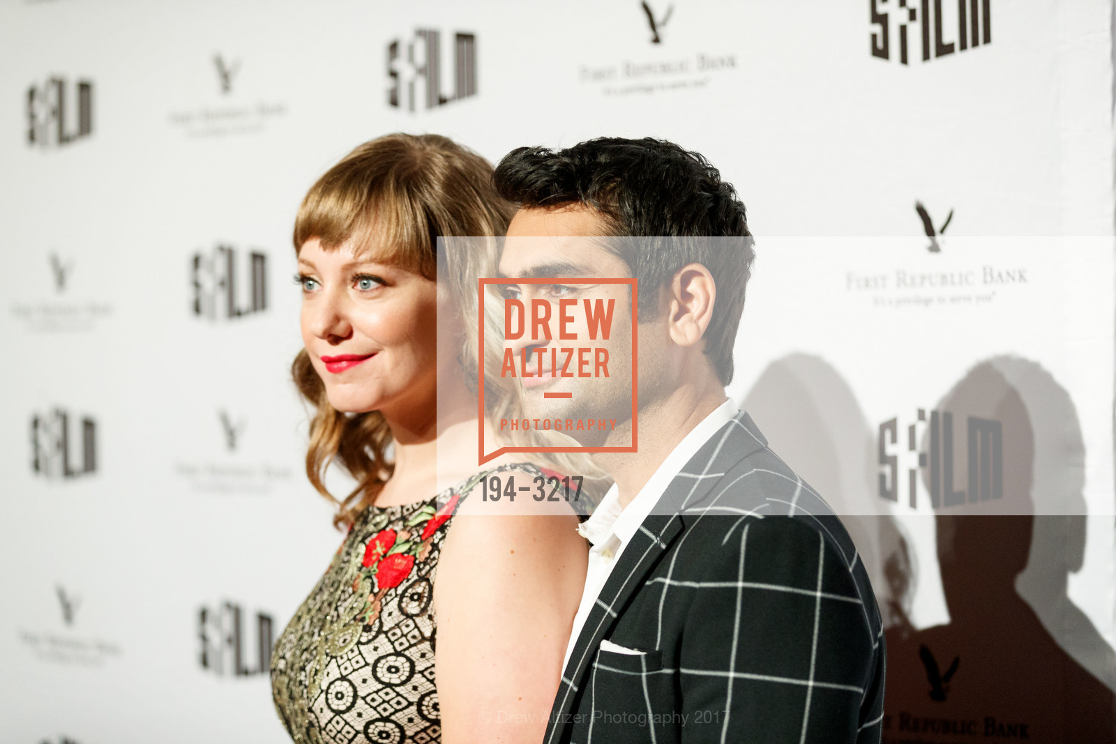 Emily V. Gordon, Kumail Nanjiani, SFFILM Awards Night 2017, Palace of Fine Arts. 3301 Lyon Street, December 5th, 2017, Photo #194-3217 Emily V. Gordon, Kumail Nanjiani, Photo #194-3217