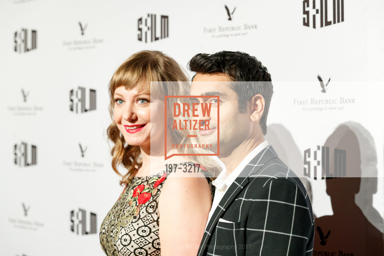 Emily V. Gordon, Kumail Nanjiani, SFFILM Awards Night 2017, Palace of Fine Arts. 3301 Lyon Street, December 5th, 2017, Photo #197-3217 Emily V. Gordon, Kumail Nanjiani, Photo #197-3217