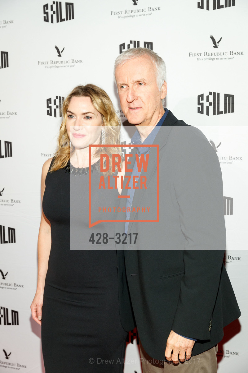 Kate Winslet, James Cameron, SFFILM Awards Night 2017, Palace of Fine Arts. 3301 Lyon Street, December 5th, 2017, Photo #428-3217 Kate Winslet, James Cameron, Photo #428-3217