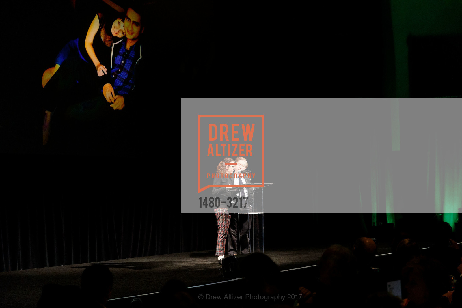 Melissa Axelrod, Terry Zwigoff, SFFILM Awards Night 2017, Palace of Fine Arts. 3301 Lyon Street, December 5th, 2017, Photo #1480-3217 Melissa Axelrod, Terry Zwigoff, Photo #1480-3217