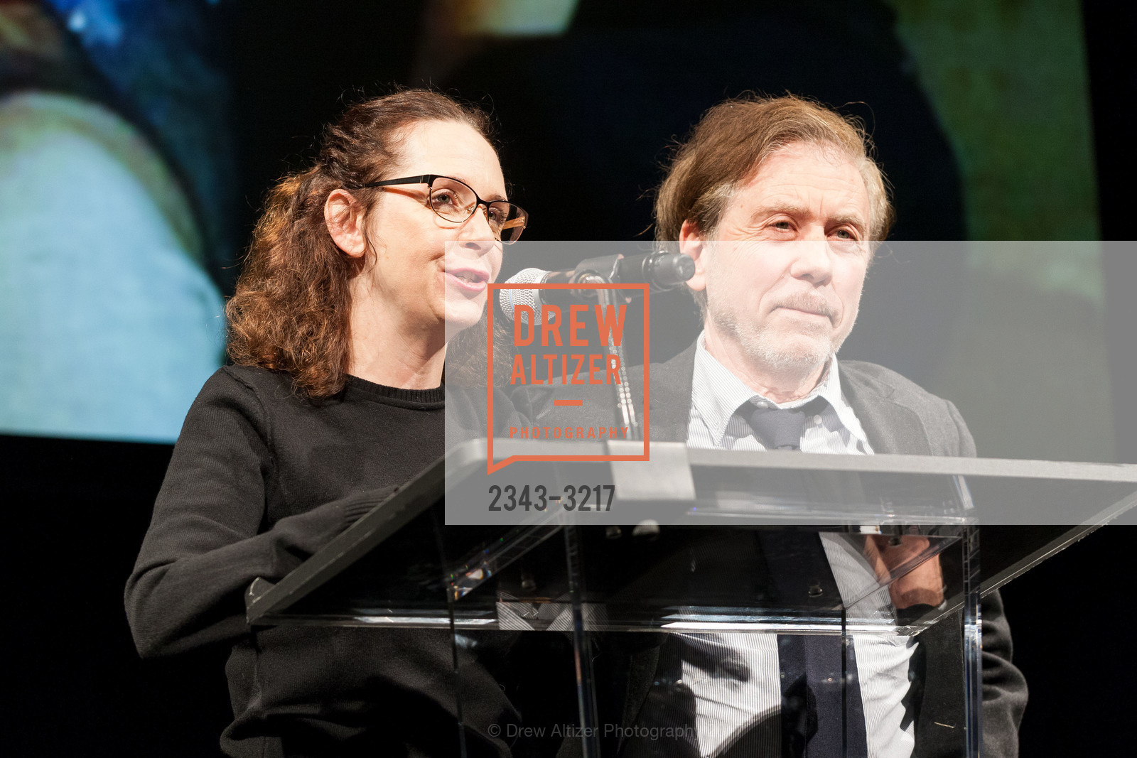 Melissa Axelrod, Terry Zwigoff, SFFILM Awards Night 2017, Palace of Fine Arts. 3301 Lyon Street, December 5th, 2017, Photo #2343-3217 Melissa Axelrod, Terry Zwigoff, Photo #2343-3217