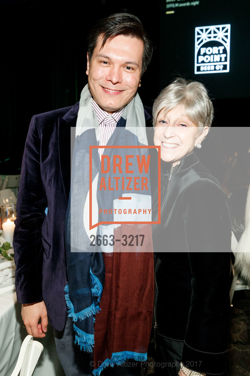 Michael Nguyen, Nancy Livingston, SFFILM Awards Night 2017, Palace of Fine Arts. 3301 Lyon Street, December 5th, 2017, Photo #2663-3217 Michael Nguyen, Nancy Livingston, Photo #2663-3217