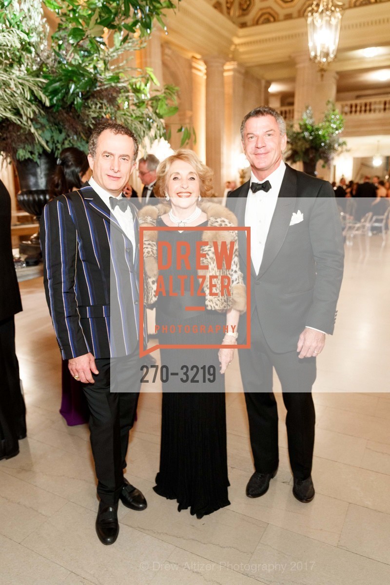 Jorge Maumer, Nazan Orr, David Kensington, Dinner on the Opera House Stage 2017, War Memorial Opera House, December 4th, 2017, Photo #270-3219 Jorge Maumer, Nazan Orr, David Kensington, Photo #270-3219