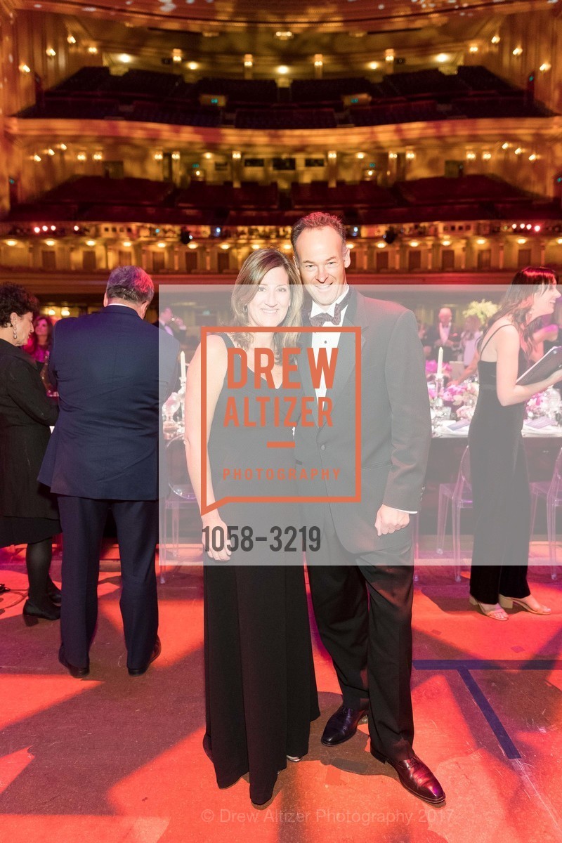 Michelle Gottlieb, Joe Gottlieb, Dinner on the Opera House Stage 2017, War Memorial Opera House, December 4th, 2017, Photo #1058-3219 Michelle Gottlieb, Joe Gottlieb, Photo #1058-3219