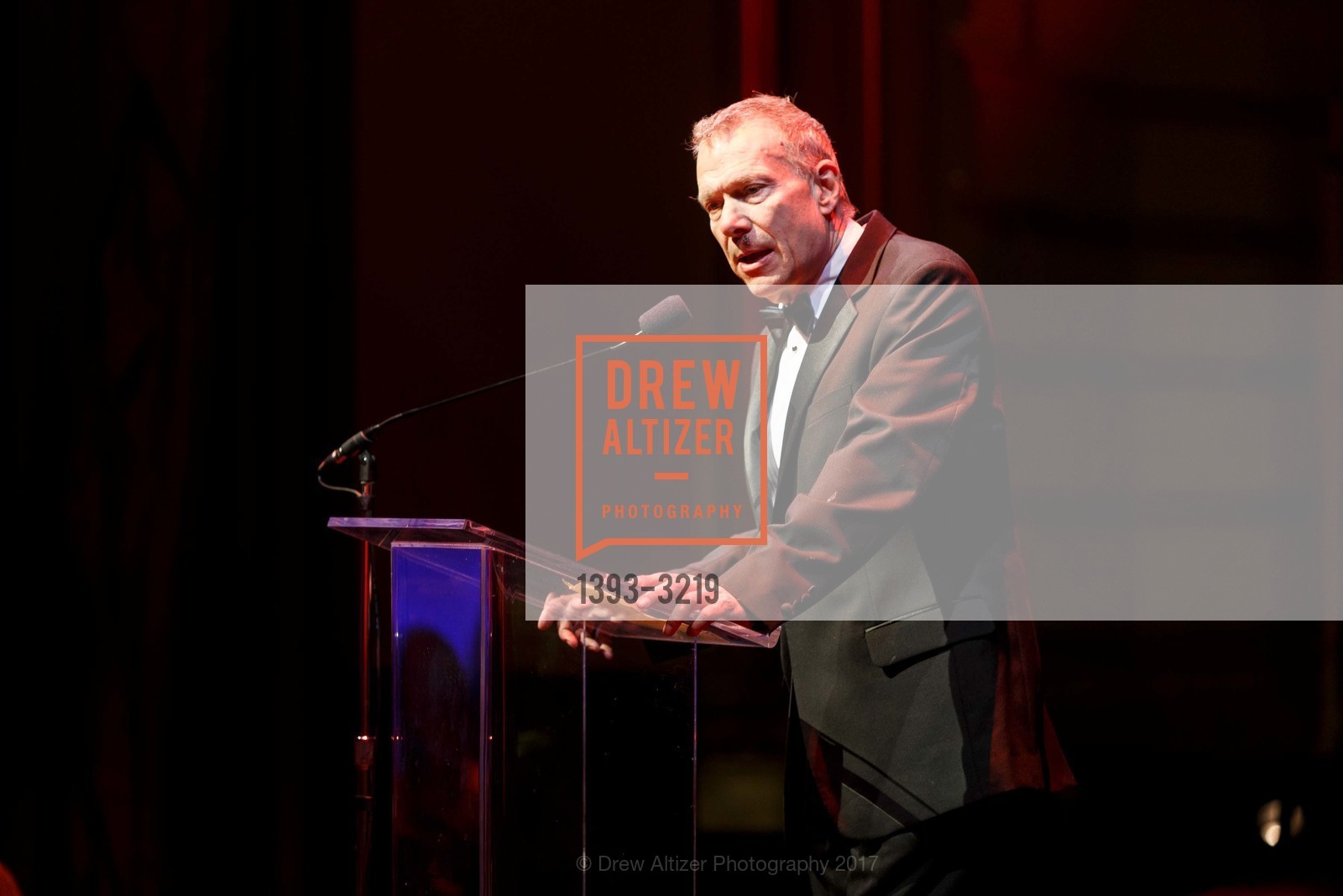 David Gockley, Dinner on the Opera House Stage 2017, War Memorial Opera House, December 4th, 2017, Photo #1393-3219 David Gockley, Photo #1393-3219
