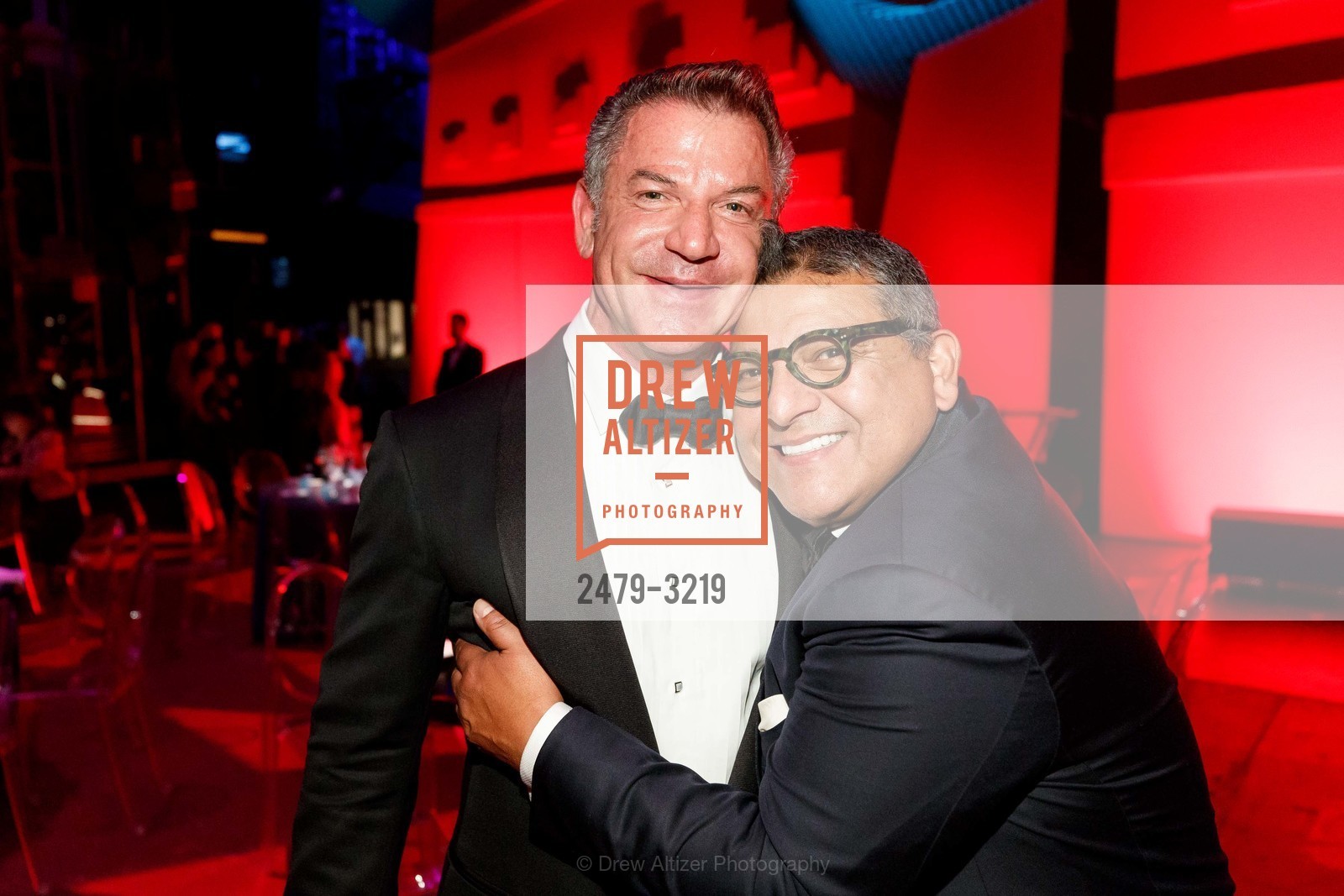 David Kensington, Riccardo Benavides, Dinner on the Opera House Stage 2017, War Memorial Opera House, Photo #2479-3219 David Kensington, Riccardo Benavides, Photo #2479-3219