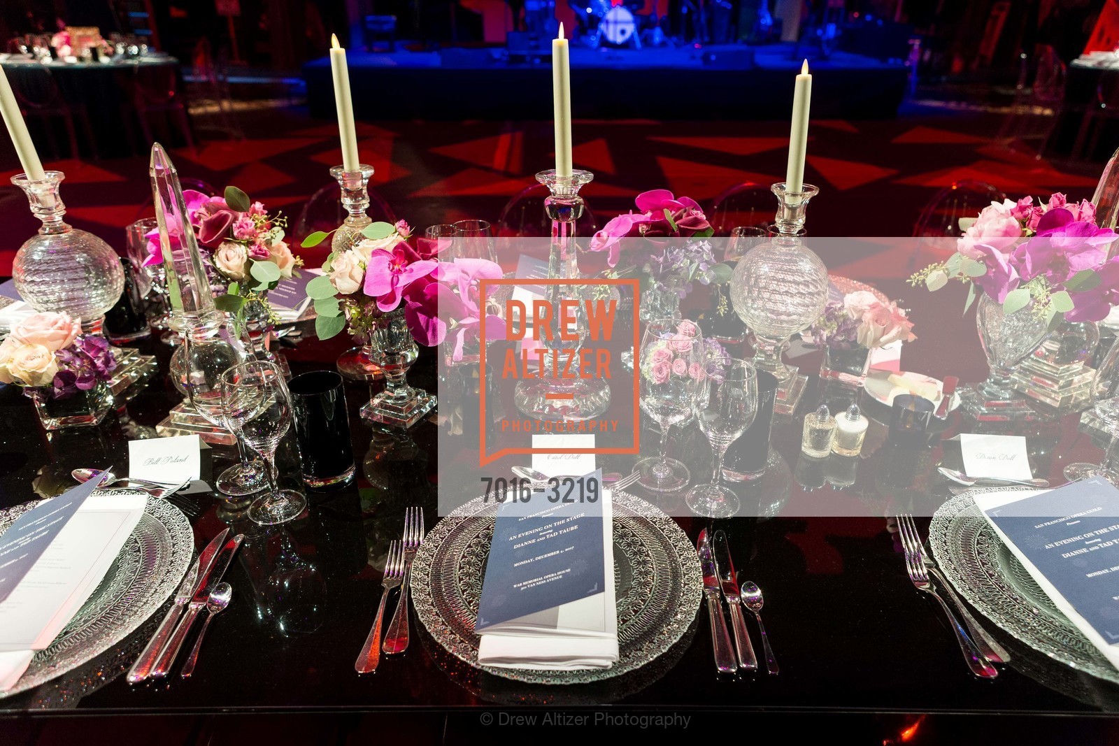 Atmosphere, Dinner on the Opera House Stage 2017, War Memorial Opera House, Photo #7016-3219 Atmosphere, Photo #7016-3219