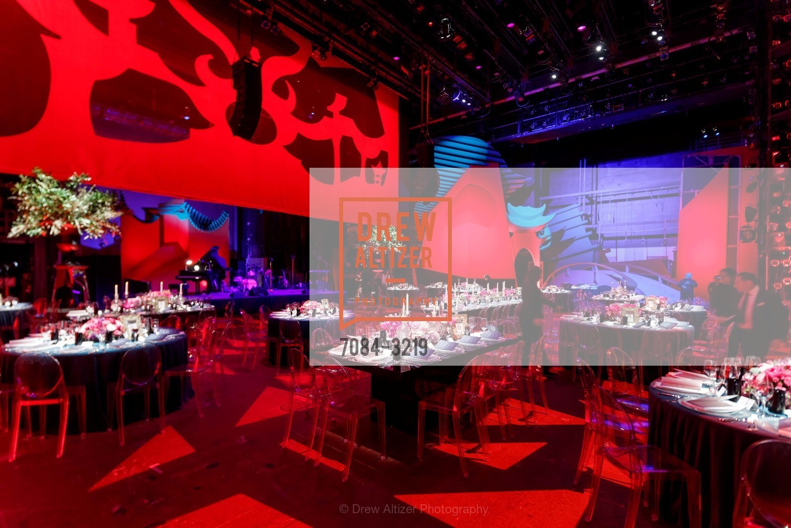 Atmosphere, Dinner on the Opera House Stage 2017, War Memorial Opera House, Photo #7084-3219 Atmosphere, Photo #7084-3219