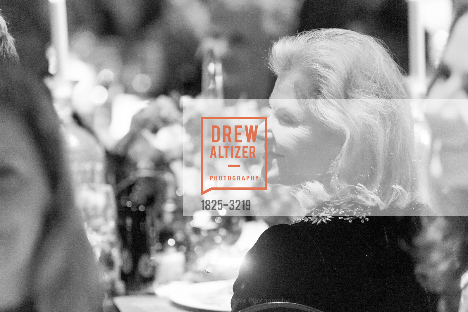 Dede Wilsey, Dinner on the Opera House Stage 2017, War Memorial Opera House, Photo #1825-3219 Dede Wilsey, Photo #1825-3219