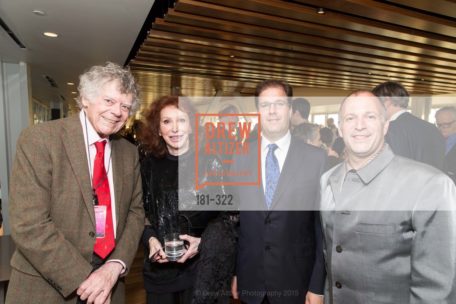 Gordon Getty, Ann Getty, Matias Tarnopolsky, Rob Bayliss, Gala at The Greek Benefiting Cal Performances, UC Berkeley's Greek Theatre. 2001 Gayley Rd, September 25th, 2015,Drew Altizer, Drew Altizer Photography, full-service agency, private events, San Francisco photographer, photographer california