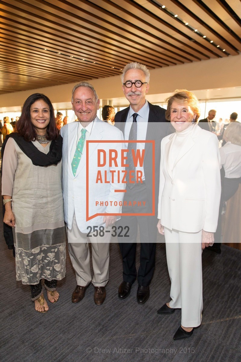 Janaki Bakhle, Sanford Weill, Nicholas Dirks, Joan Weill, Photo #258-322