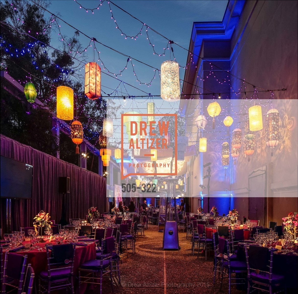 Atmosphere, Gala at The Greek Benefiting Cal Performances, UC Berkeley's Greek Theatre. 2001 Gayley Rd, September 25th, 2015,Drew Altizer, Drew Altizer Photography, full-service agency, private events, San Francisco photographer, photographer california
