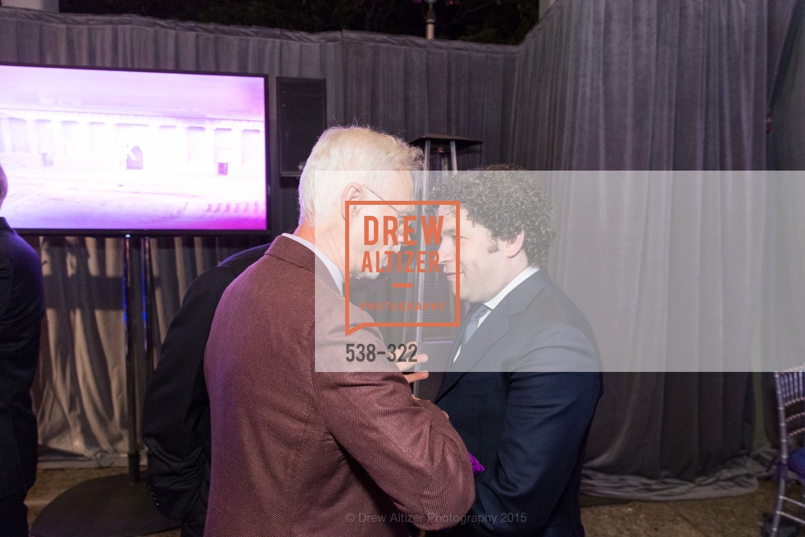 John Adams, Gustavo Dudamel, Gala at The Greek Benefiting Cal Performances, UC Berkeley's Greek Theatre. 2001 Gayley Rd, September 25th, 2015,Drew Altizer, Drew Altizer Photography, full-service agency, private events, San Francisco photographer, photographer california