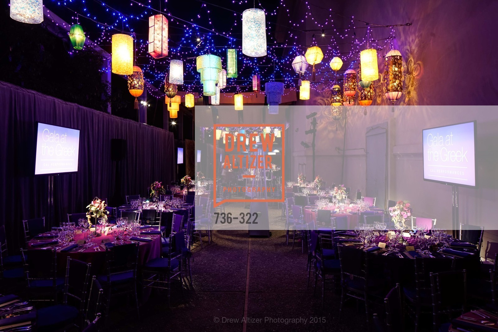 Atmosphere, Gala at The Greek Benefiting Cal Performances, UC Berkeley's Greek Theatre. 2001 Gayley Rd, September 25th, 2015,Drew Altizer, Drew Altizer Photography, full-service agency, private events, San Francisco photographer, photographer california
