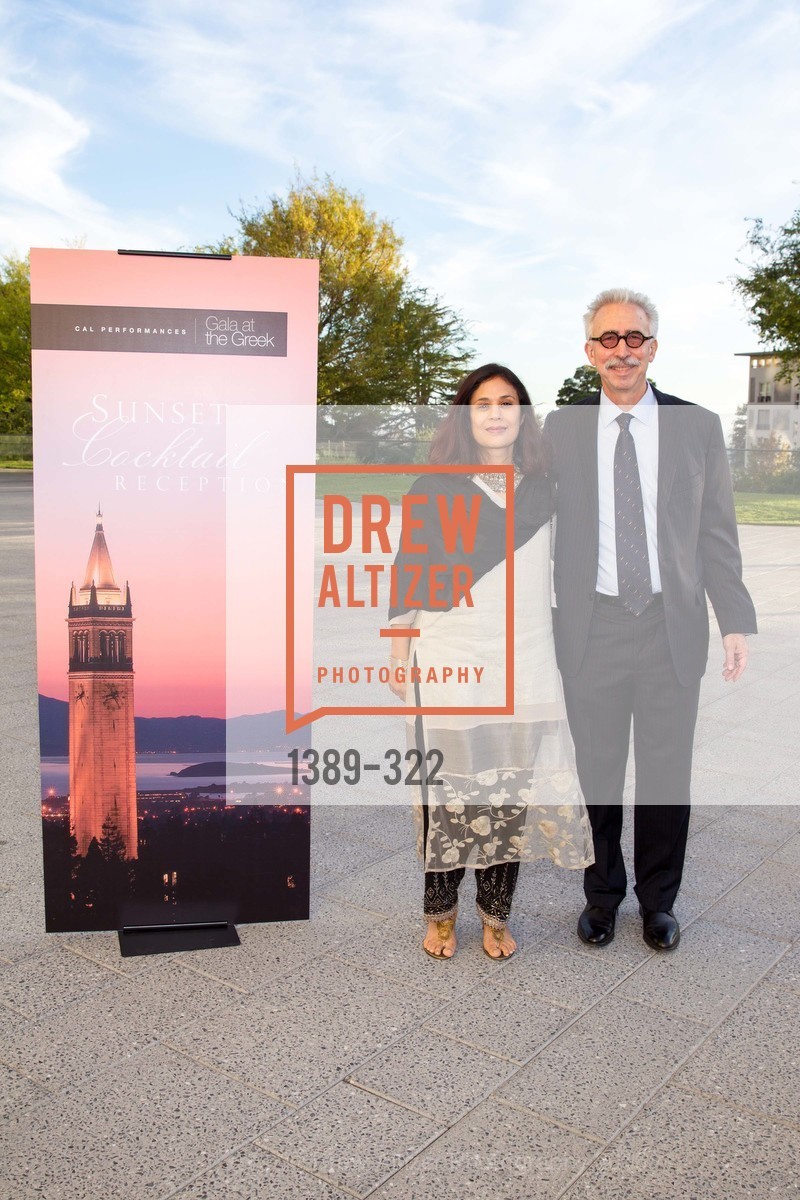 Janaki Bakhle, Nicholas Dirks, Gucci & Vogue Dinner, UC Berkeley's Greek Theatre. UC Berkeley's Greek Theatre, . 2001 Gayley Rd, September 25th, 2015, Photo #1389-322 Janaki Bakhle, Nicholas Dirks, Photo #1389-322