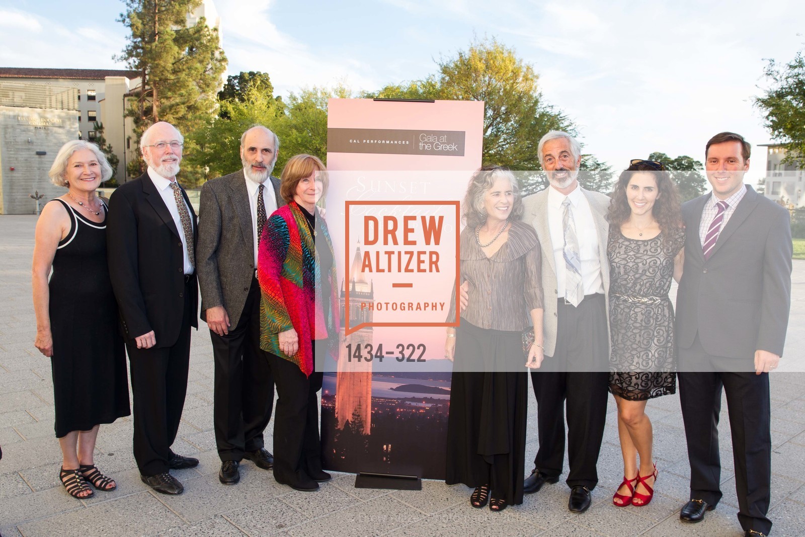Robin Slovac, Michael Link, Jeff Lawrence, Vicky Link, Charles Linker, Elaine Linker, Sarah Sobel, Jason Sobel, Gala at The Greek Benefiting Cal Performances, UC Berkeley's Greek Theatre. 2001 Gayley Rd, September 25th, 2015,Drew Altizer, Drew Altizer Photography, full-service agency, private events, San Francisco photographer, photographer california
