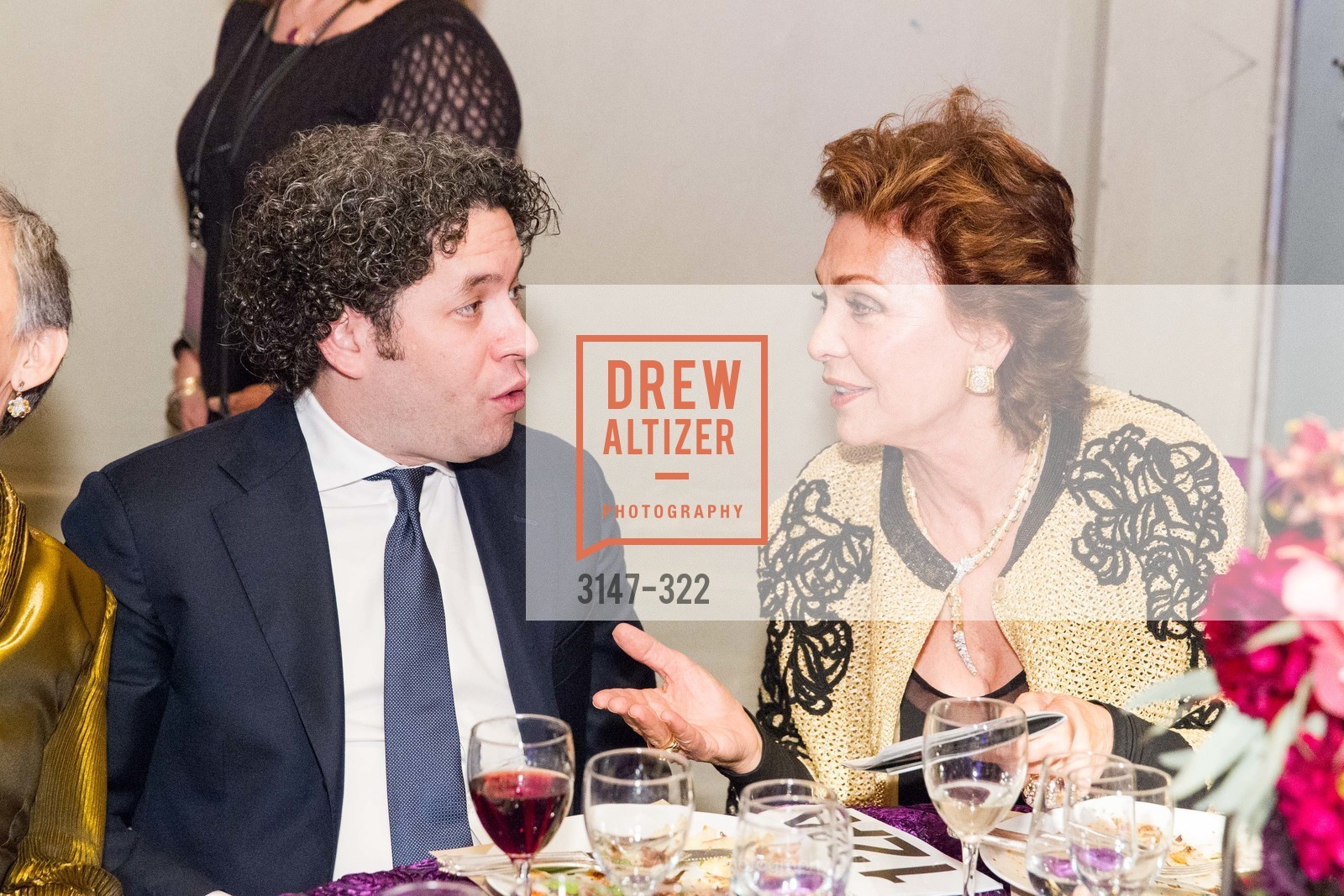 Gustavo Dudamel, Maria Manetti Shrem, Gala at The Greek Benefiting Cal Performances, UC Berkeley's Greek Theatre. 2001 Gayley Rd, September 25th, 2015,Drew Altizer, Drew Altizer Photography, full-service agency, private events, San Francisco photographer, photographer california