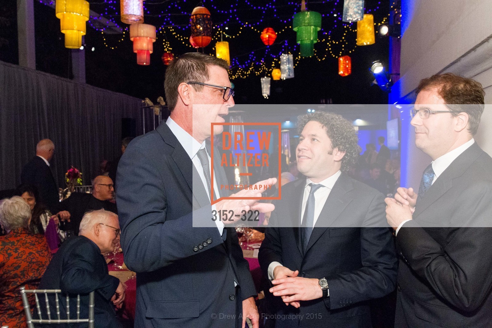 Grant Snyder, Gustavo Dudamel, Gala at The Greek Benefiting Cal Performances, UC Berkeley's Greek Theatre. 2001 Gayley Rd, September 25th, 2015,Drew Altizer, Drew Altizer Photography, full-service agency, private events, San Francisco photographer, photographer california