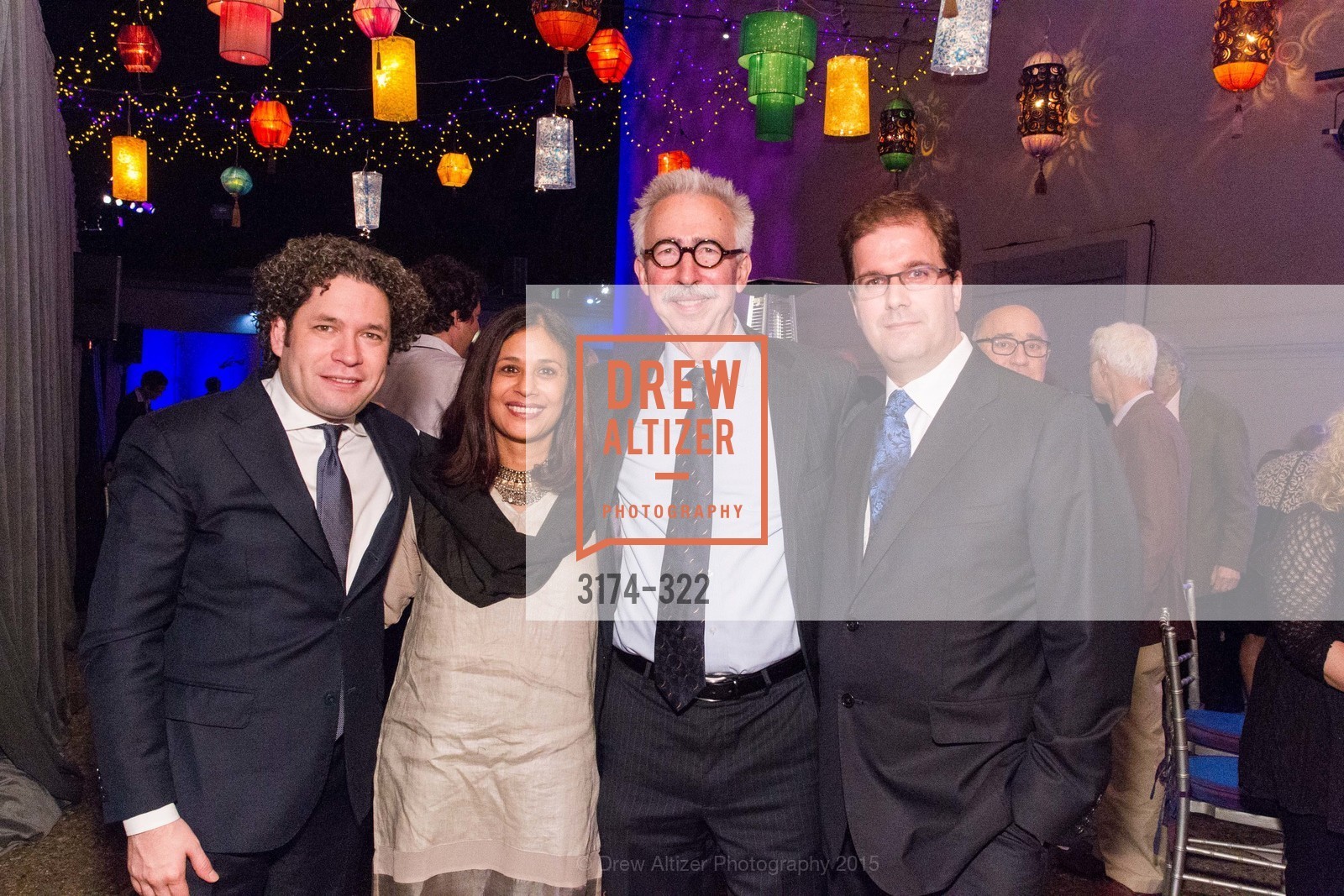 Gustavo Dudamel, Janaki Bakhle, Nicholas Dirks, Matias Tarnopolsky, Photo #3174-322