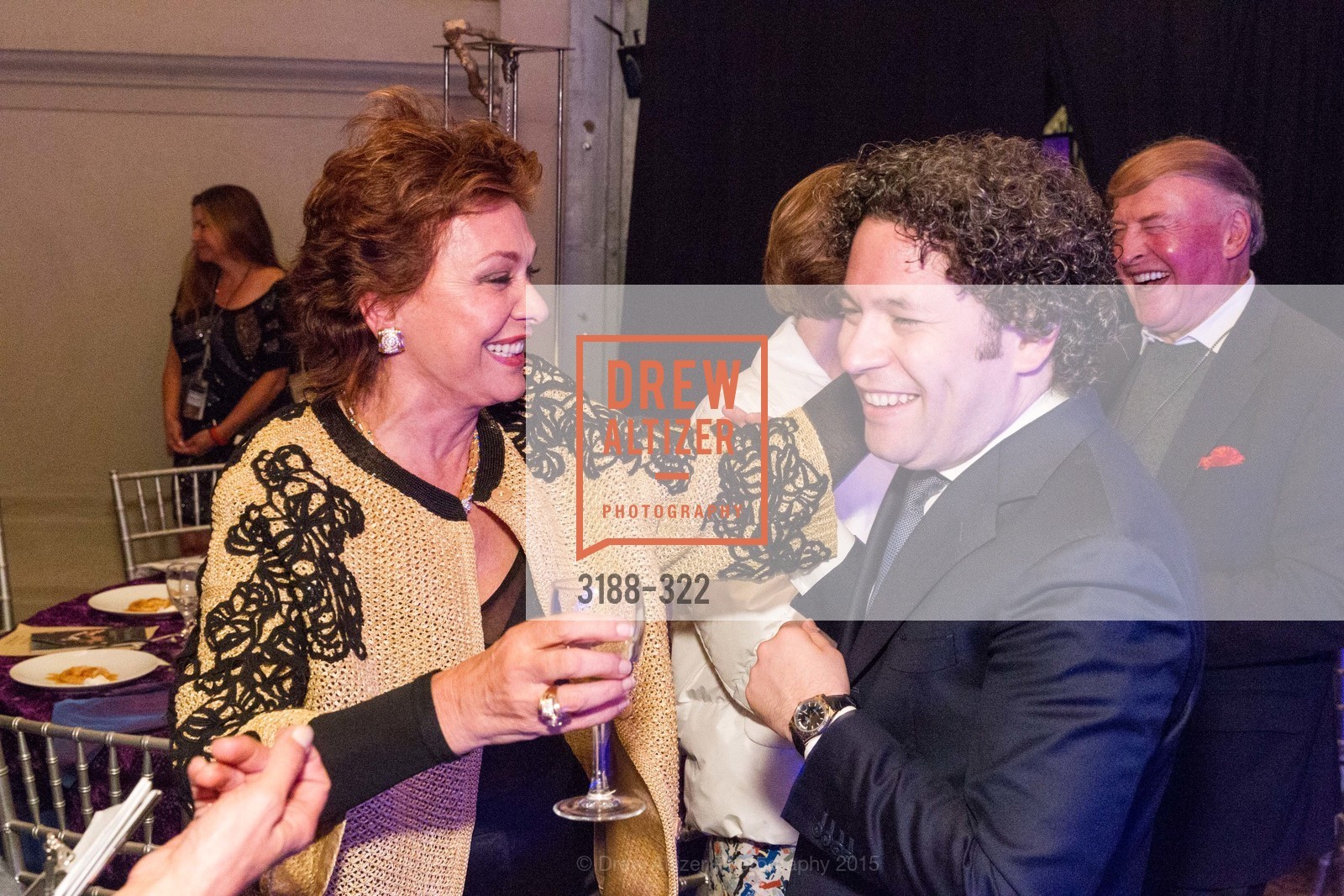 Maria Manetti Shrem, Gustavo Dudamel, Gala at The Greek Benefiting Cal Performances, UC Berkeley's Greek Theatre. 2001 Gayley Rd, September 25th, 2015,Drew Altizer, Drew Altizer Photography, full-service event agency, private events, San Francisco photographer, photographer California