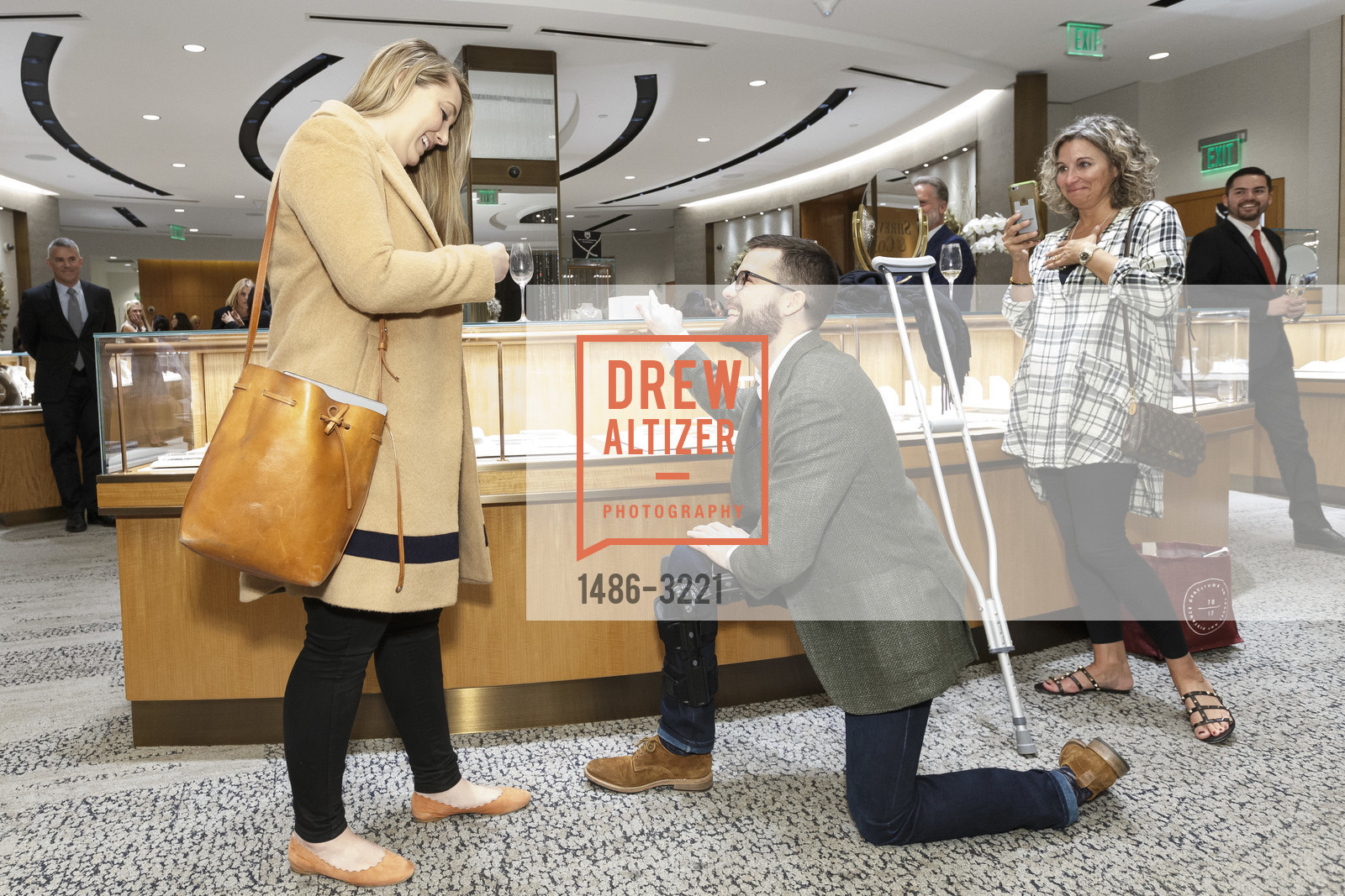 Alexandra Smith, Skyler Wilson, Harry Kotlar Screening at Shreve & Co., Shreve & Co. 150 Post St, December 5th, 2017, Photo #1486-3221 Alexandra Smith, Skyler Wilson, Photo #1486-3221