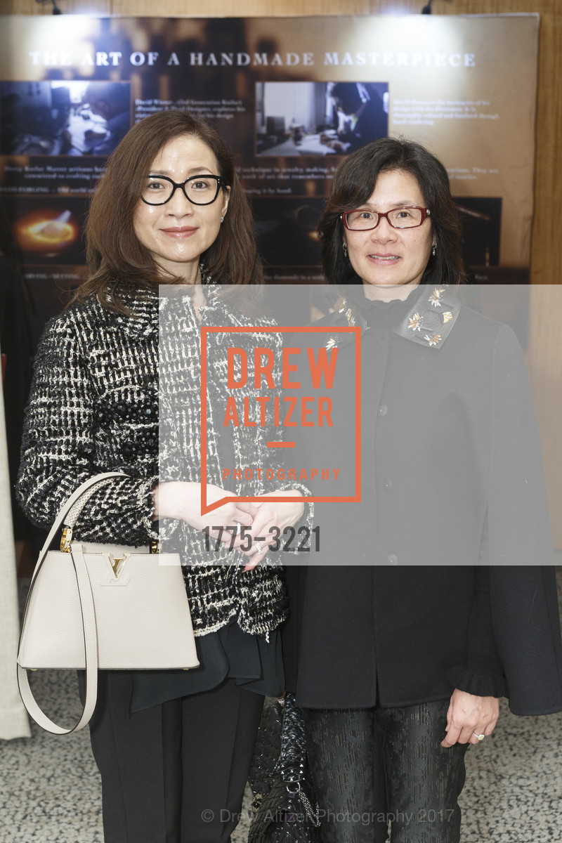 Sanny Won, Annie Clee, Harry Kotlar Screening at Shreve & Co., Shreve & Co. 150 Post St, December 5th, 2017, Photo #1775-3221 Sanny Won, Annie Clee, Photo #1775-3221