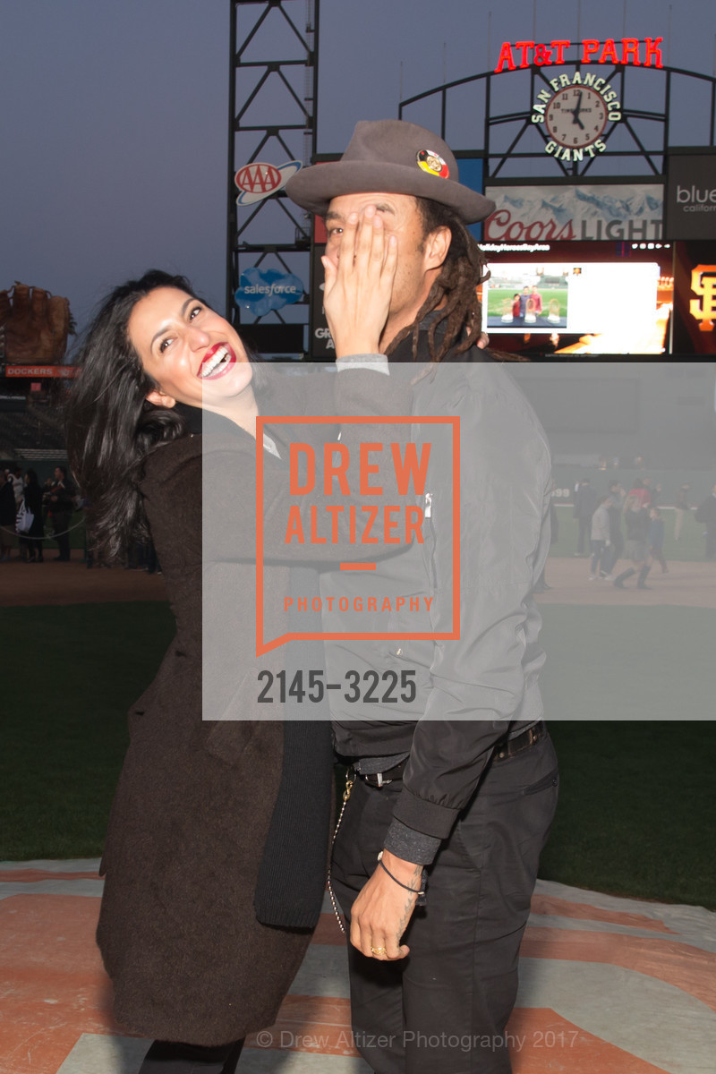 Sara Agah Franti, Michael Franti, Holiday Heroes 2017, AT&T Park. 24 Willie Mays Plaza, San Francisco, CA, December 5th, 2017, Photo #2145-3225 Sara Agah Franti, Michael Franti, Photo #2145-3225