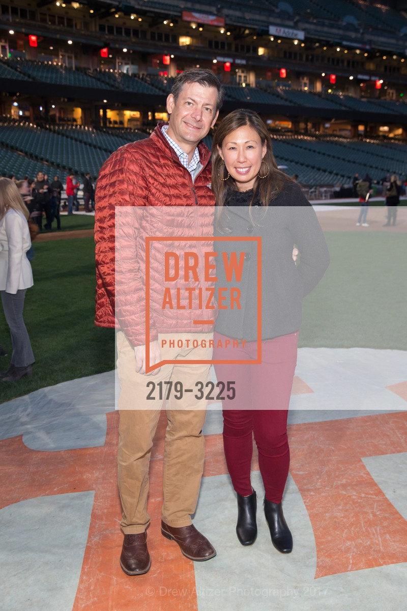 Mark Thoma, Joy Boatwright, Holiday Heroes 2017, AT&T Park. 24 Willie Mays Plaza, San Francisco, CA, December 5th, 2017, Photo #2179-3225 Mark Thoma, Joy Boatwright, Photo #2179-3225