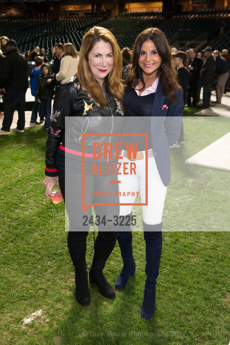 Patricia Ferrin Loucks, Kathleen Brennan, Holiday Heroes 2017, AT&T Park. 24 Willie Mays Plaza, San Francisco, CA, December 5th, 2017, Photo #2434-3225 Patricia Ferrin Loucks, Kathleen Brennan, Photo #2434-3225
