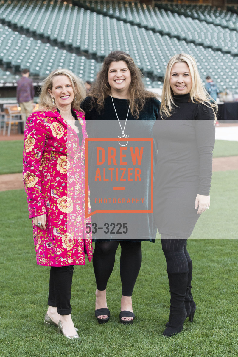Marie Hurabiell, Amy Wender-Hoch, Michelle Harris, Holiday Heroes 2017, AT&T Park. 24 Willie Mays Plaza, San Francisco, CA, December 5th, 2017, Photo #53-3225 Marie Hurabiell, Amy Wender-Hoch, Michelle Harris, Photo #53-3225