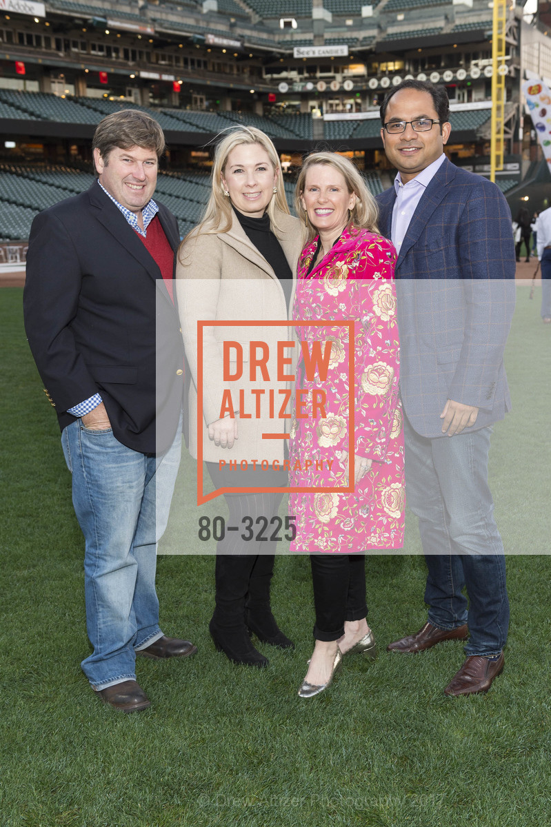 Jody Harris, Michelle Harris, Marie Hurabiell, Mainul Mondal, Holiday Heroes 2017, AT&T Park. 24 Willie Mays Plaza, San Francisco, CA, December 5th, 2017, Photo #80-3225 Jody Harris, Michelle Harris, Marie Hurabiell, Mainul Mondal, Photo #80-3225